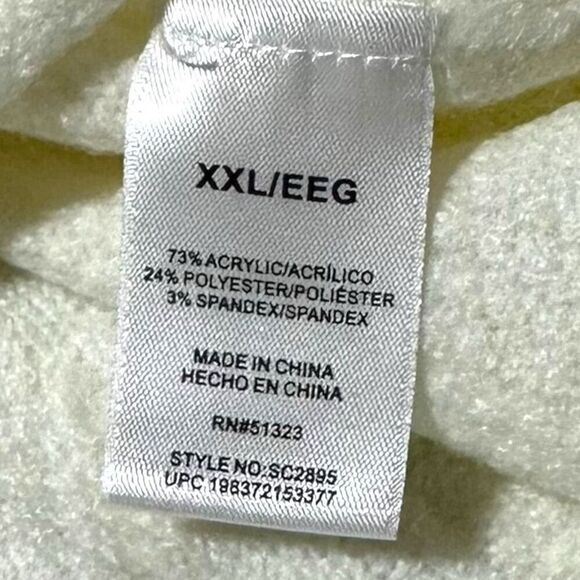 Vince Camuto Women's Cable Sweater Antique White Size XXL - Picture 9 of 10